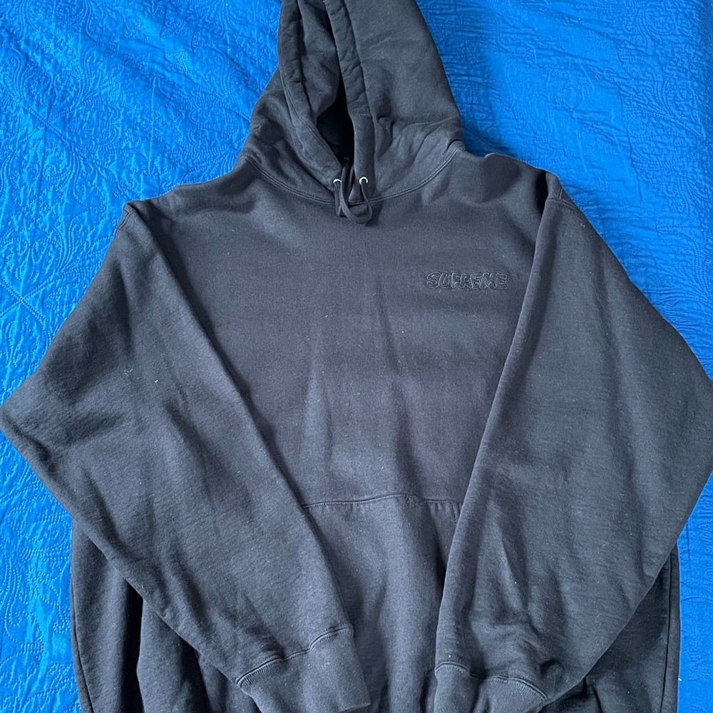 Supreme Smurf Hoodie Brand New Deadstock Size Large - Picture 4 of 10